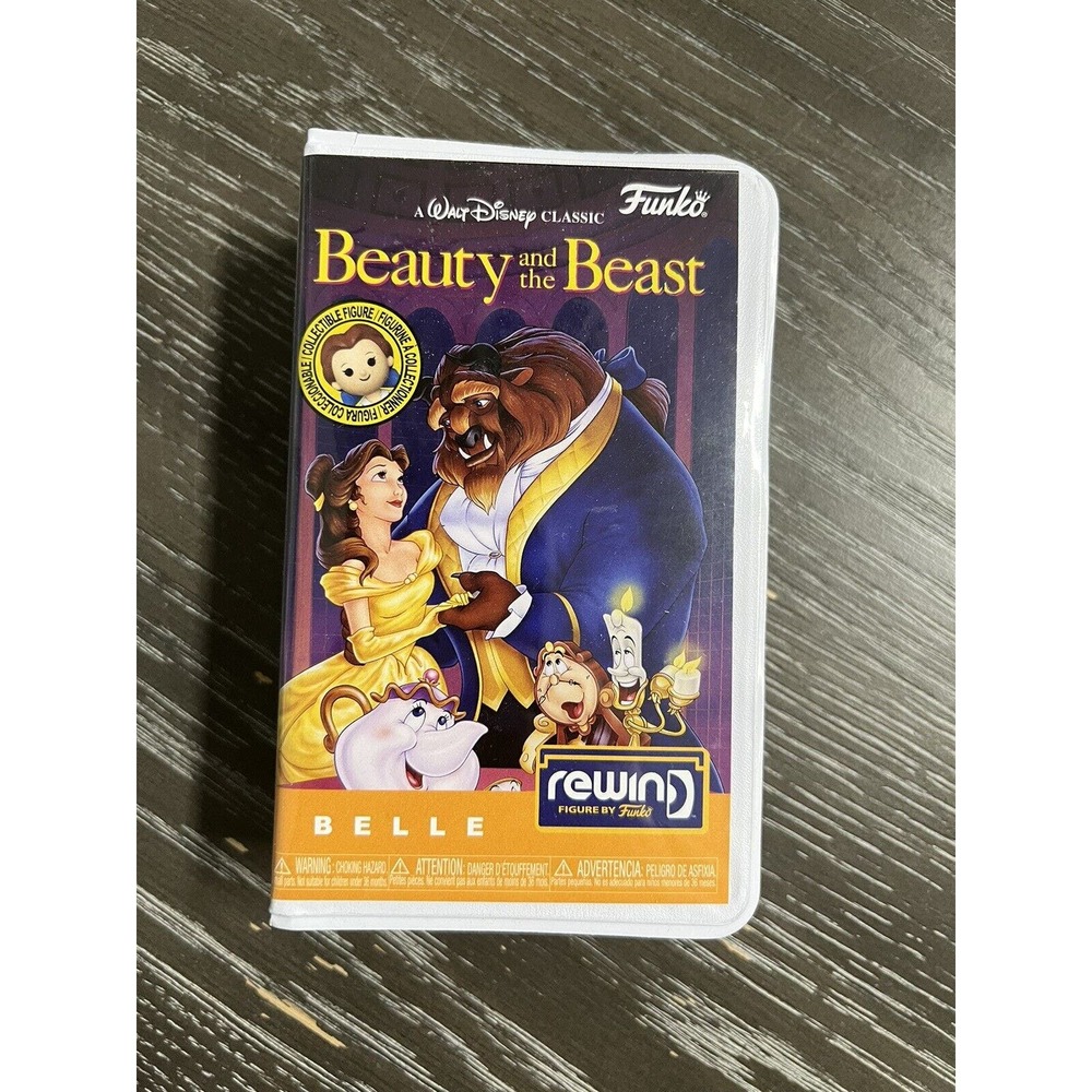 Funko Pop Rewind VHS Beauty & The Beast Belle Figure